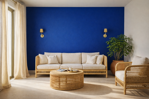 Peinture Bleu Majorelle : 7 inspirations déco pour sublimer votre intérieur