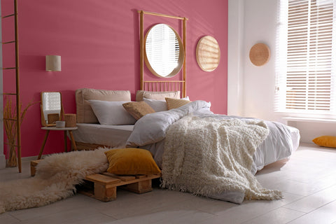 Quel mur peindre en couleur dans une petite chambre ?