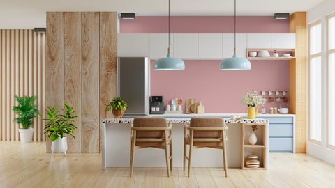 Peintures Roses Cuisines