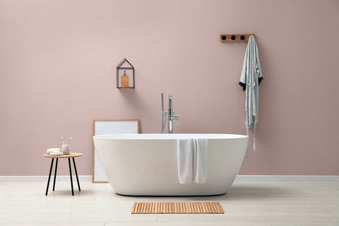Peinture Rose Salle de Bain