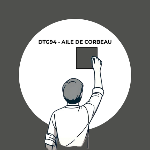 Échantillon Aile de Corbeau
